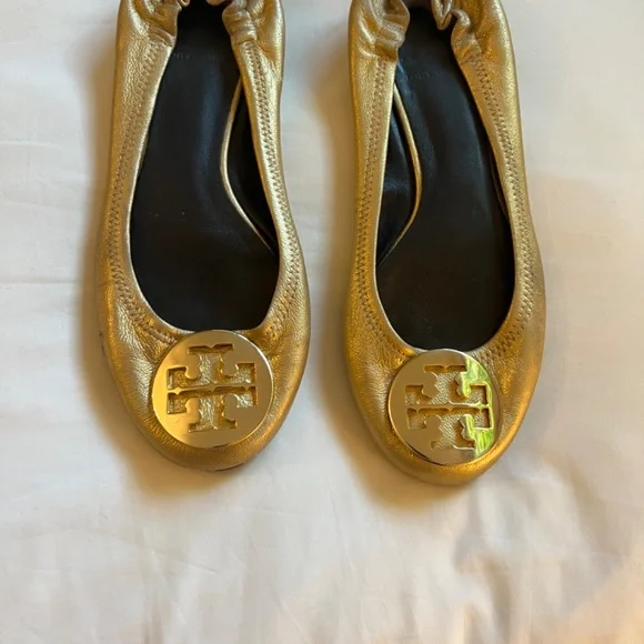 Tory birch shoes gold - Picture 6 of 7